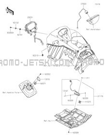 Meters pour Kawasaki 2021 JET SKI® STX®160LX