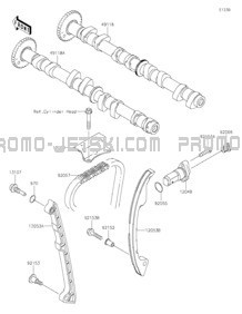 Camshaft(s) Tensioner pour Kawasaki 2021 JET SKI® STX®160X