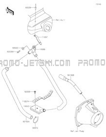 Bilge System pour Kawasaki 2021 JET SKI® SX-R