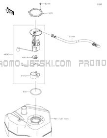 Fuel Pump pour Kawasaki 2021 JET SKI® SX-R