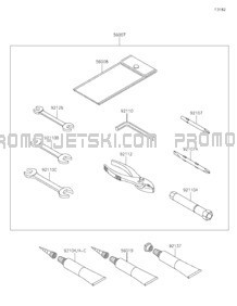 Owner's Tools pour Kawasaki 2021 JET SKI® SX-R