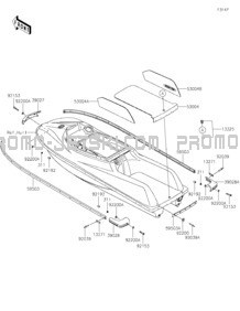 Pads pour Kawasaki 2021 JET SKI® SX-R