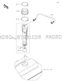 Fuel Pump pour Kawasaki 2021 JET SKI® ULTRA® 310LX