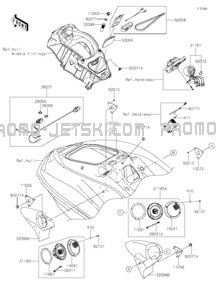 Other(Speaker) pour Kawasaki 2021 JET SKI® ULTRA® 310LX