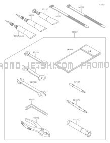 Owner's Tools pour Kawasaki 2021 JET SKI® ULTRA® 310LX