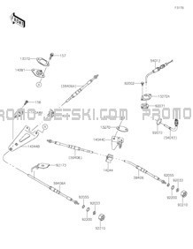 Cables pour Kawasaki 2021 JET SKI® ULTRA® 310R