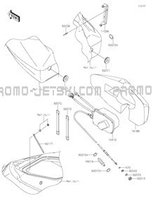 Control pour Kawasaki 2021 JET SKI® ULTRA® 310R