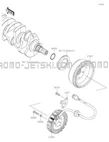 Generator pour Kawasaki 2021 JET SKI® ULTRA® 310X