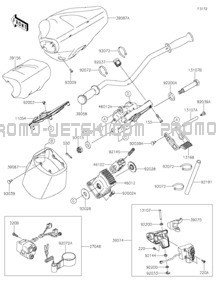 Handlebar pour Kawasaki 2021 JET SKI® ULTRA® 310X