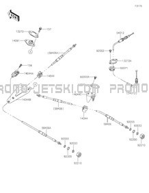 Cables pour Kawasaki 2021 JET SKI® ULTRA® LX