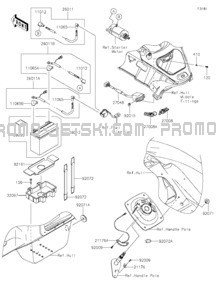 Electrical Equipment pour Kawasaki 2021 JET SKI® ULTRA® LX