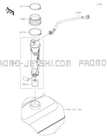 Fuel Pump pour Kawasaki 2021 JET SKI® ULTRA® LX