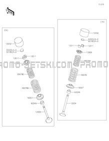 Valve(s) pour Kawasaki 2021 JET SKI® ULTRA® LX