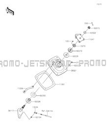 Handle Pole pour Kawasaki 2022 JET SKI® ULTRA® 310LX-S