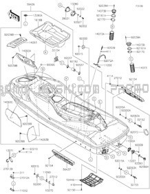 Hull pour Kawasaki 2022 JET SKI® ULTRA® 310X