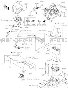 Electrical Equipment pour Kawasaki 2022 STX 160