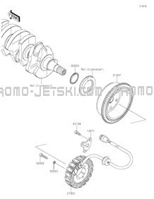 Generator pour Kawasaki 2022 STX 160