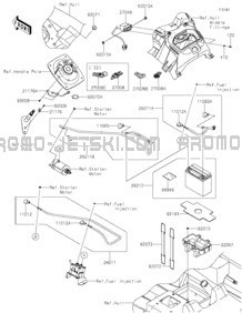 Electrical Equipment pour Kawasaki 2023 JET SKI® STX® 160LX