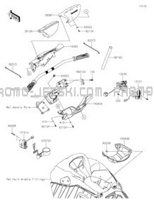 Handlebar pour Kawasaki 2023 JET SKI® STX® 160X