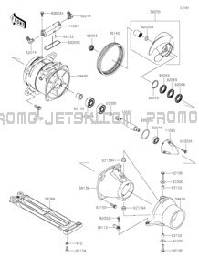 Jet Pump pour Kawasaki 2023 JET SKI® SX-R 160