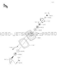 Handle Pole pour Kawasaki 2023 JET SKI® ULTRA® 160LX-S