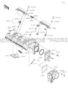 Throttle pour Kawasaki 2023 JET SKI® ULTRA® 160LX-S