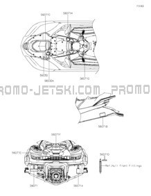 Labels pour Kawasaki 2023 JET SKI® ULTRA® 310LX-S