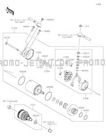 Starter Motor pour Kawasaki 2023 JET SKI® ULTRA® 310LX-S