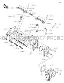 Throttle pour Kawasaki 2023 JET SKI® ULTRA® 310LX-S