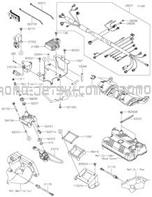 Fuel Injection pour Kawasaki 2024 JET SKI® SX-R 160