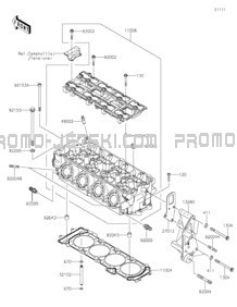 Cylinder Head pour Kawasaki 2024 JET SKI® ULTRA® 310LX