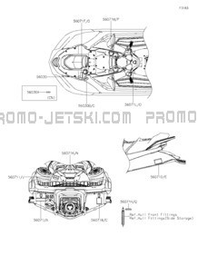 Labels pour Kawasaki 2024 JET SKI® ULTRA® 310LX