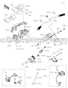 Handlebar pour Kawasaki 2024 JET SKI® ULTRA® 310LX-S